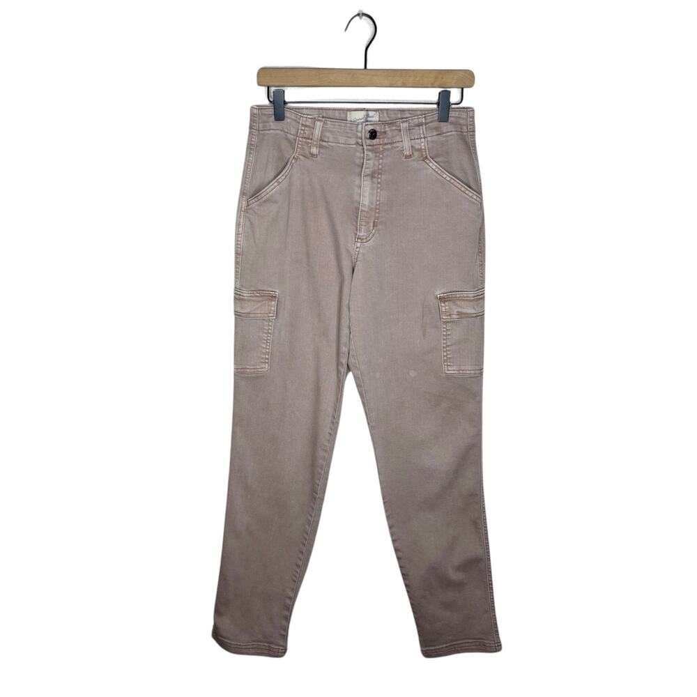 UNIVERSAL THREAD Boyfriend Fit Cargo Pants Light Brown Size 4/27 - Picture 2 of 13